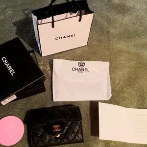 Chanel flap wallet